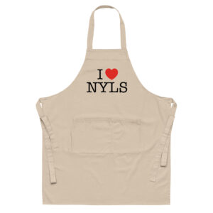 I love NYLS beige apron